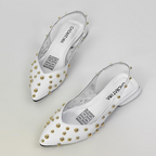 CALZADO CACHATINA - ZUECO MUJER - SIENNA - CUERO BLANCO