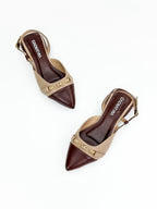 BALETA ITHALY STORE - BAMBIE CAPUCHINO X CHOCOLATE AVELLANA