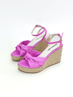 PLATAFORMA MARA- CONFECCION ROSA BARBIE - ALTURA 7.5 (10 CM) - CALZADO CACHATINA