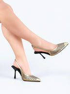 STILETTO PAU - BAMBIE COBRE - TACON 7.5 - STILETTO MUJER - CALZADO CACHATINA