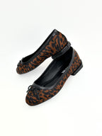 BALETA FIGGIS STORE - CUERO TIGRILLO X BAMBIE NEGRO