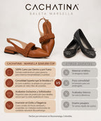 BALETA MARSELLA - BAMBIE CINNAMON - CALZADO CACHATINA