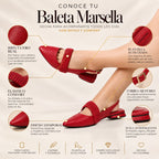 BALETA MARSELLA - BAMBIE ROJO - CALZADO CACHATINA