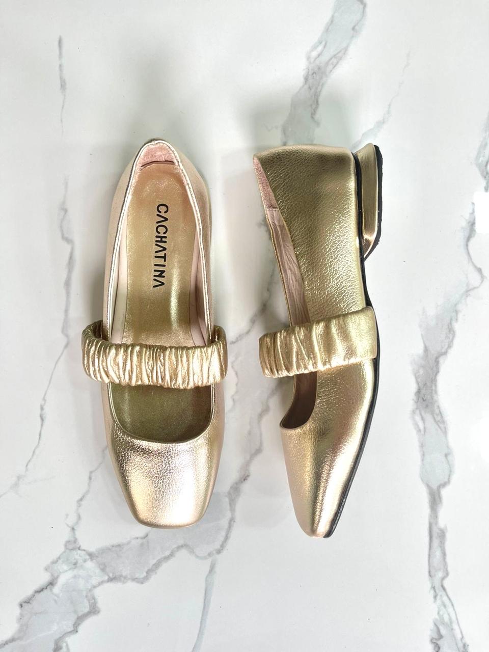 BALETA PARIS STORE - FEDERCA DORADO