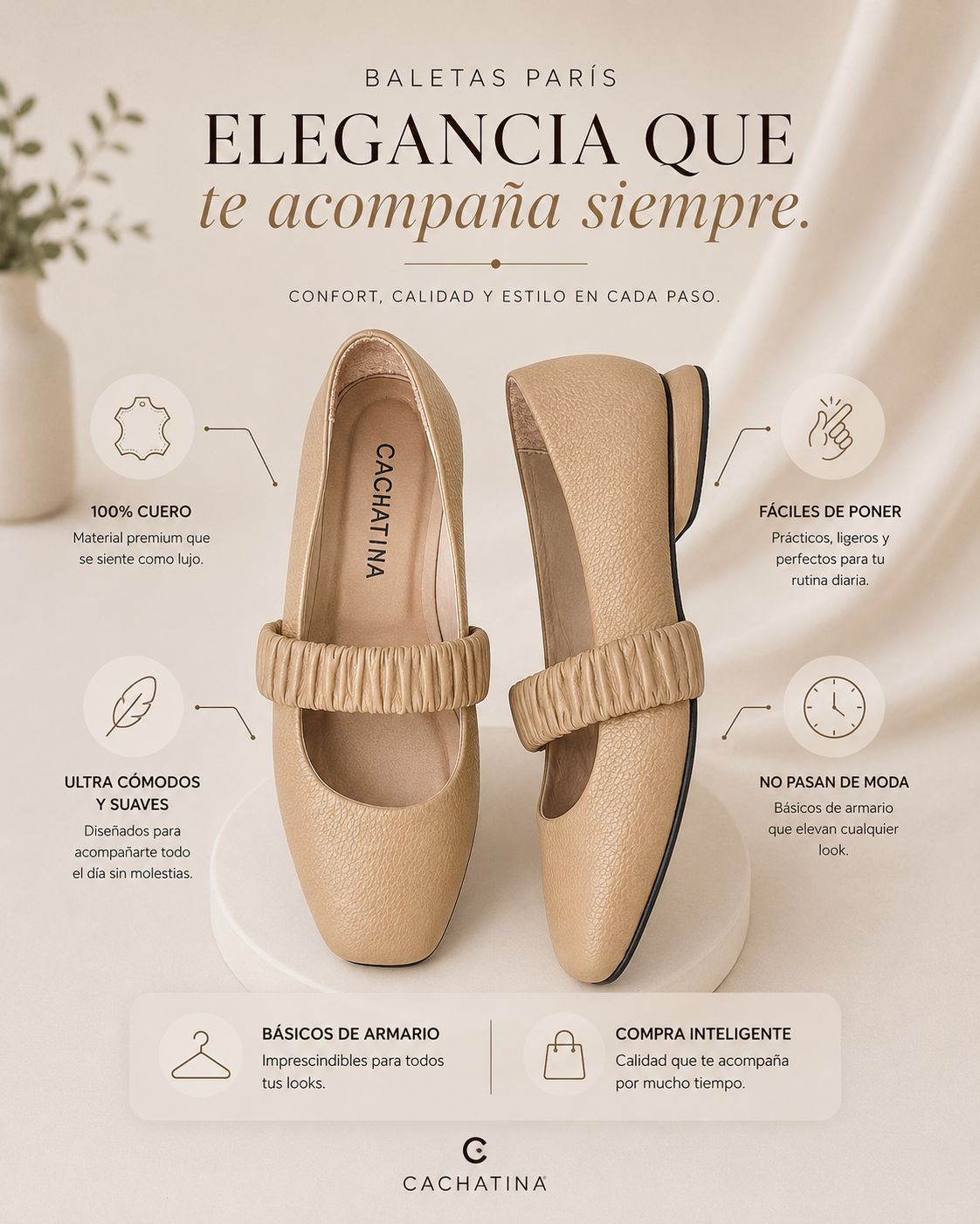 BALETA PARIS STORE - BAMBIE FRAPPE