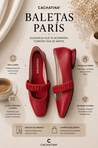 BALETA PARIS STORE - BAMBIE ROJO