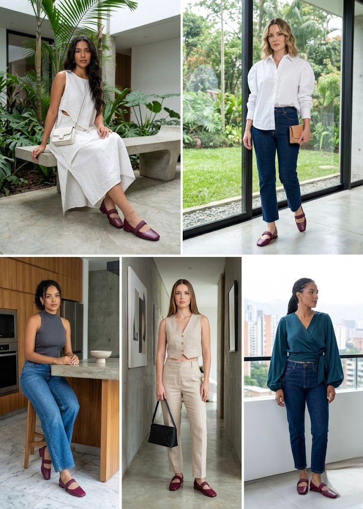 BALETA PARIS STORE - CONFECCION BORGOÑA