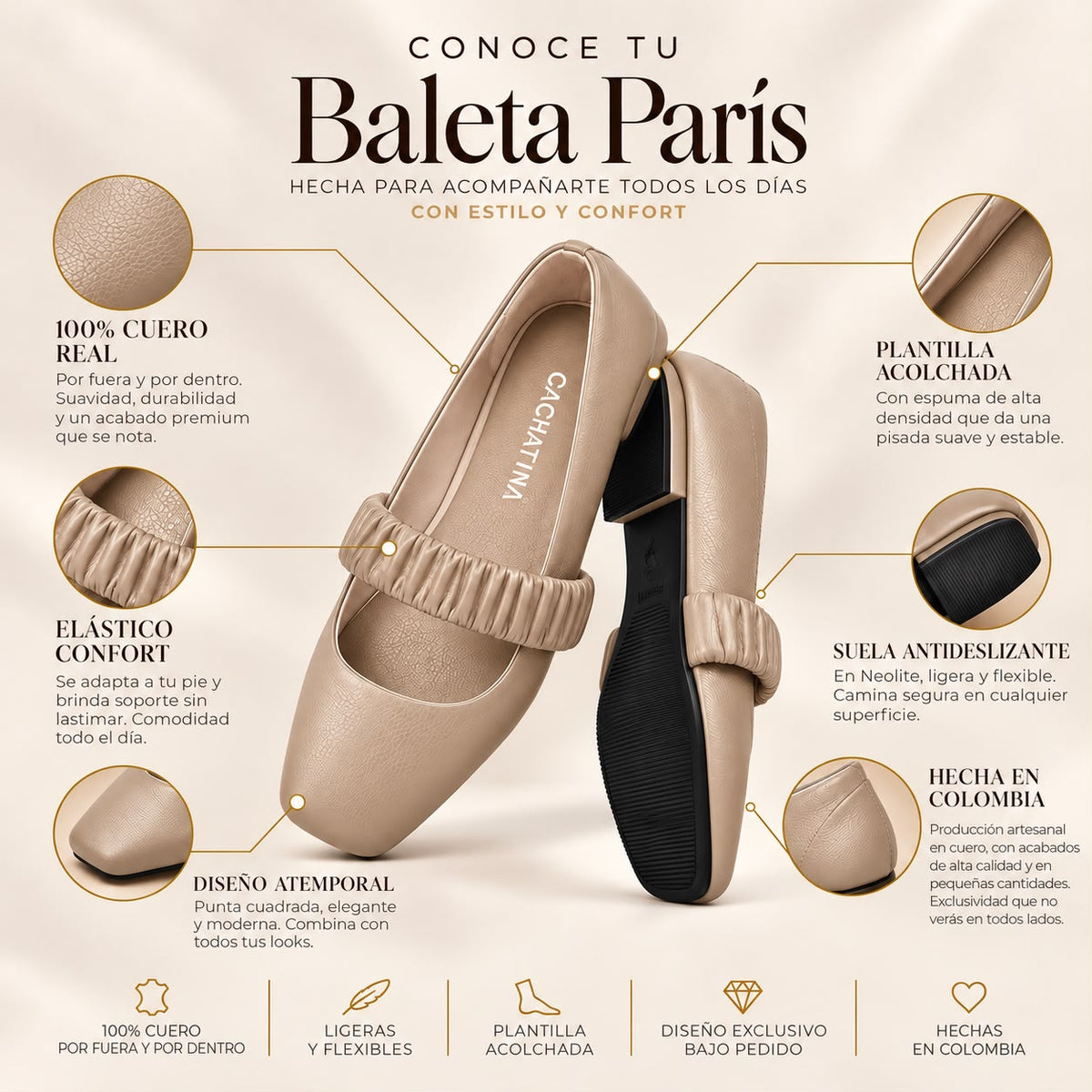 BALETA PARIS STORE - BAMBIE FRAPPE