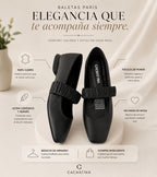 BALETA PARIS STORE - CONFECCION NEGRO