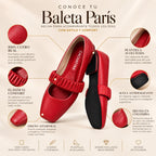 BALETA PARIS STORE - BAMBIE ROJO