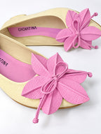BALETA SKOPIE - BAMBIE AMARILLO PASTEL X ROSA BARBIE