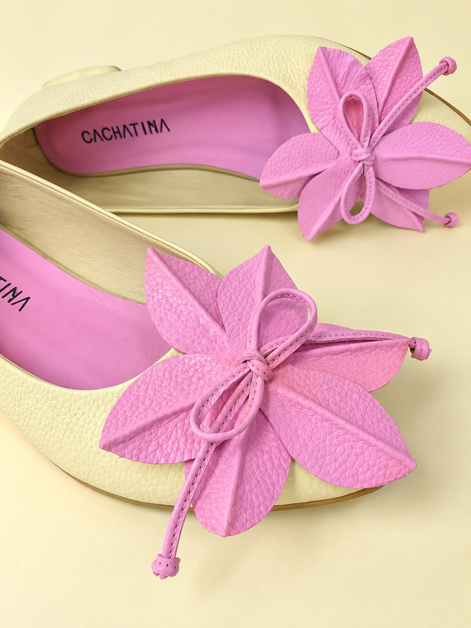 BALETA SKOPIE - BAMBIE AMARILLO PASTEL X ROSA BARBIE