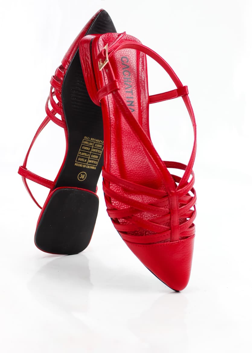 BALETA ASTRA STORE - BAMBIE ROJO - CALZADO CACHATINA