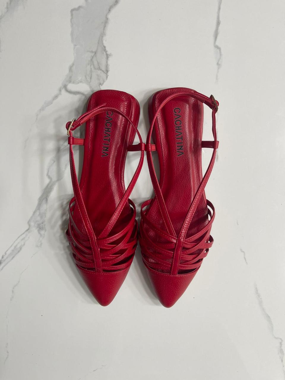 BALETA ASTRA - BAMBIE ROJO - CALZADO CACHATINA