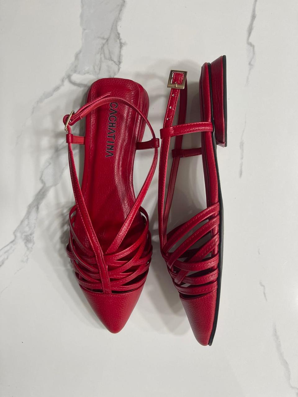 BALETA ASTRA - BAMBIE ROJO - CALZADO CACHATINA