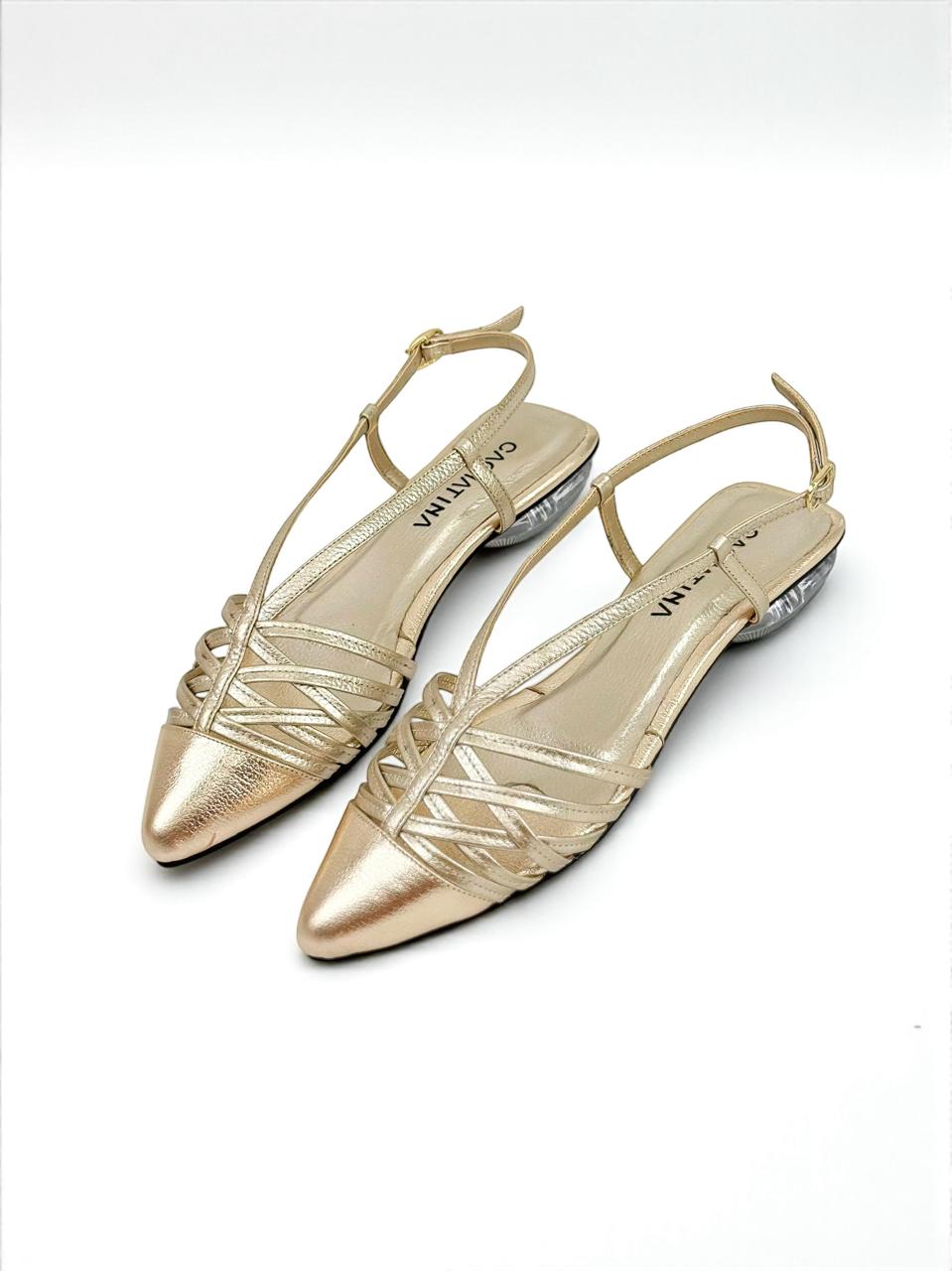 BALETA KIOTO STORE - FEDERICA DORADO - CALZADO CACHATINA