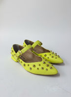 BALETA LINE- BAMBIE VERDE LIMON- CALZADO CACHATINA