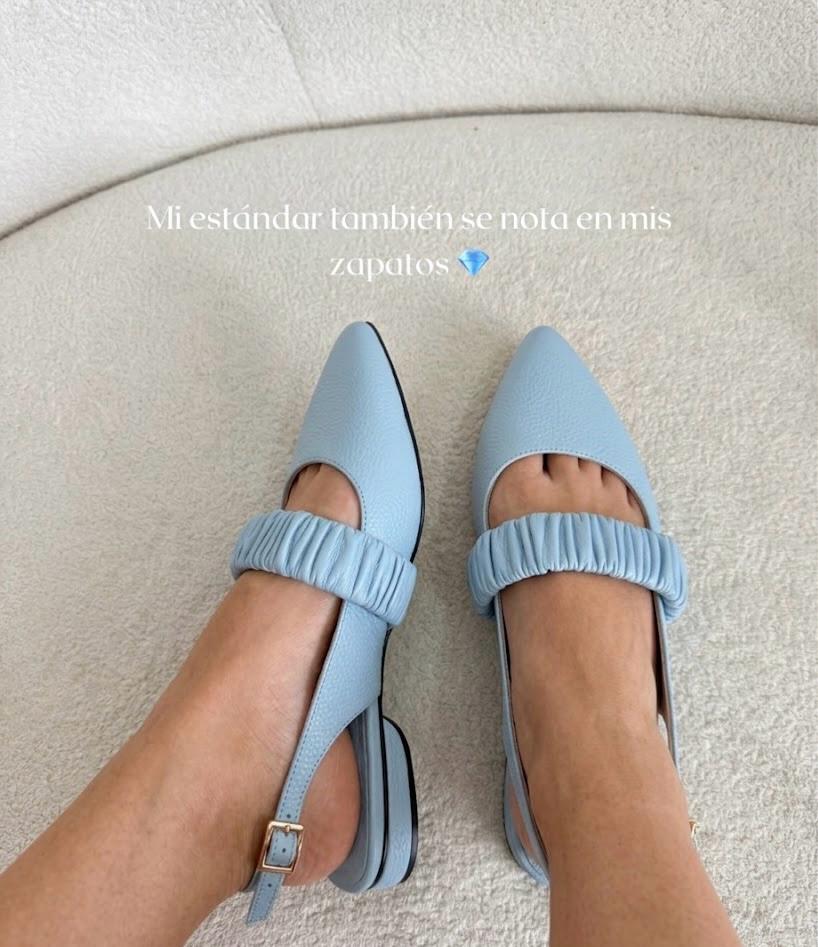 BALETA MARSELLA - BAMBIE AZUL AURA - CALZADO CACHATINA
