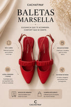 BALETA MARSELLA STORE - BAMBIE ROJO - CALZADO CACHATINA