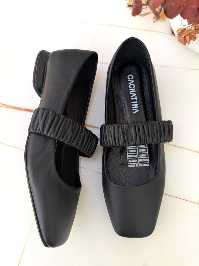 BALETA PARIS STORE - CONFECCION NEGRO - CALZADO CACHATINA