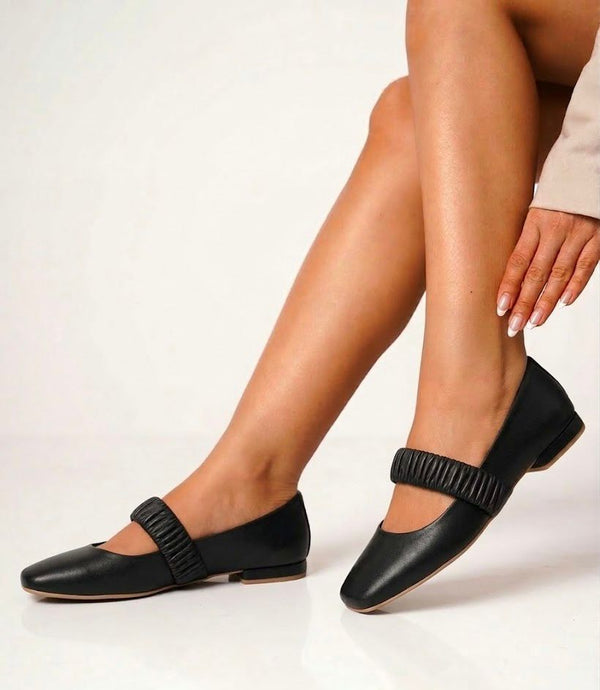 BALETA PARIS - CONFECCION NEGRO - CALZADO CACHATINA