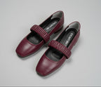 BALETA PARIS STORE - CONFECCION BORGOÑA - CALZADO CACHATINA