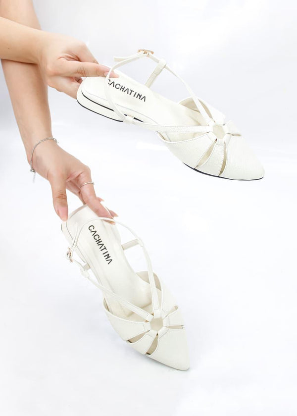 BALETA ROMMY STORE - CUERO FIOTY TALCO - CALZADO CACHATINA