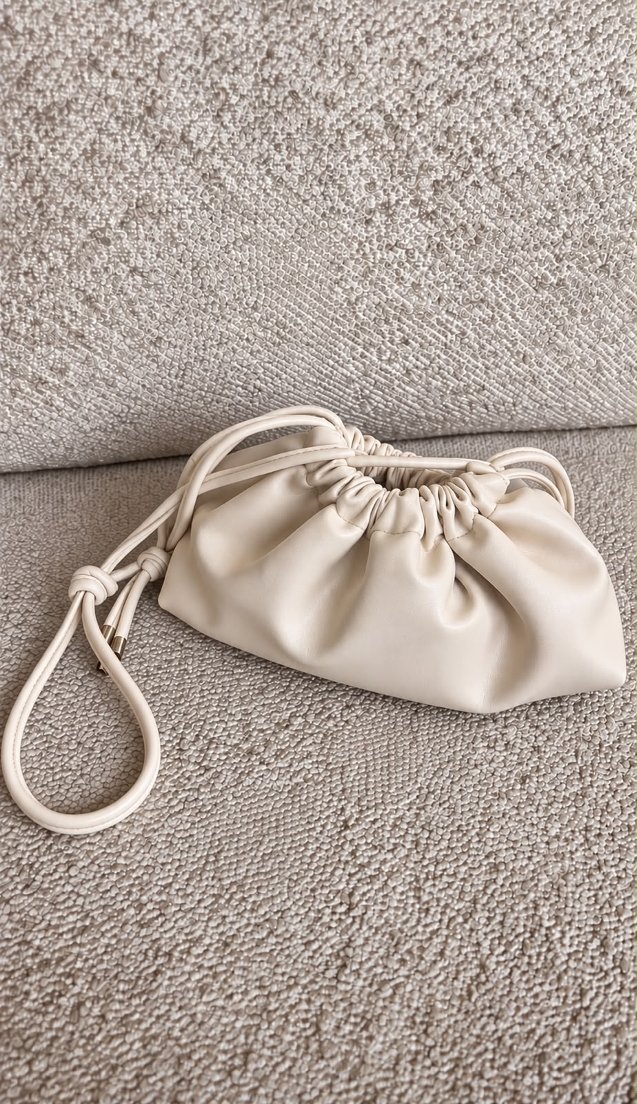 BOLSO CACHATINA - AMARA BAG - CONFECCION BLANCO