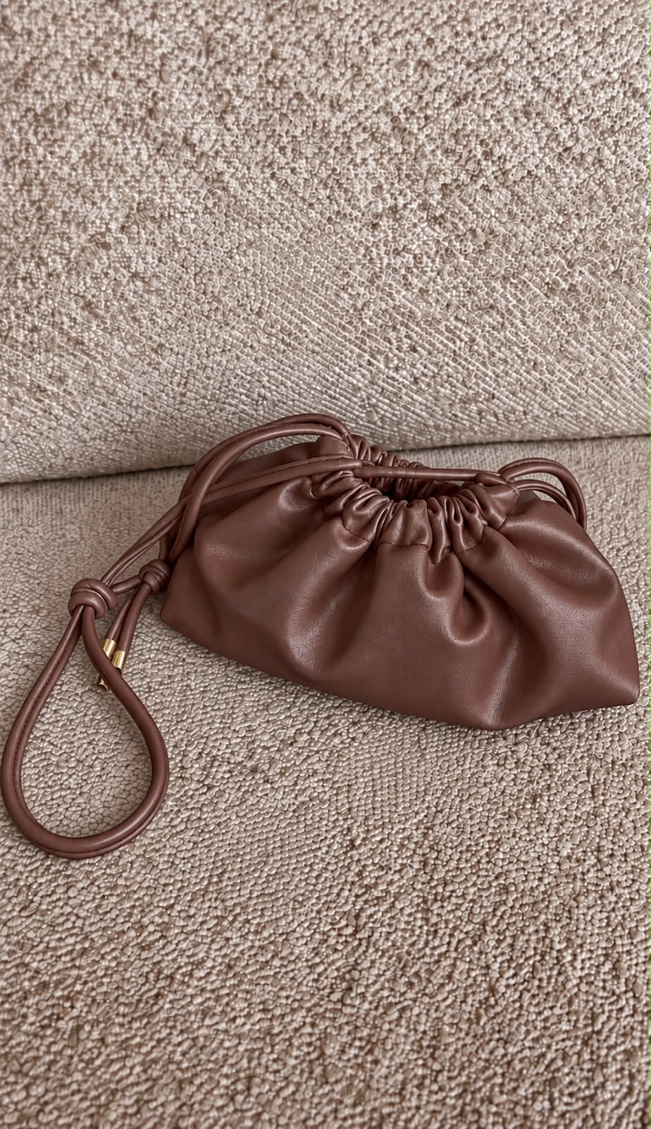 BOLSO CACHATINA - AMARA BAG - CONFECCION CHOCOLATE