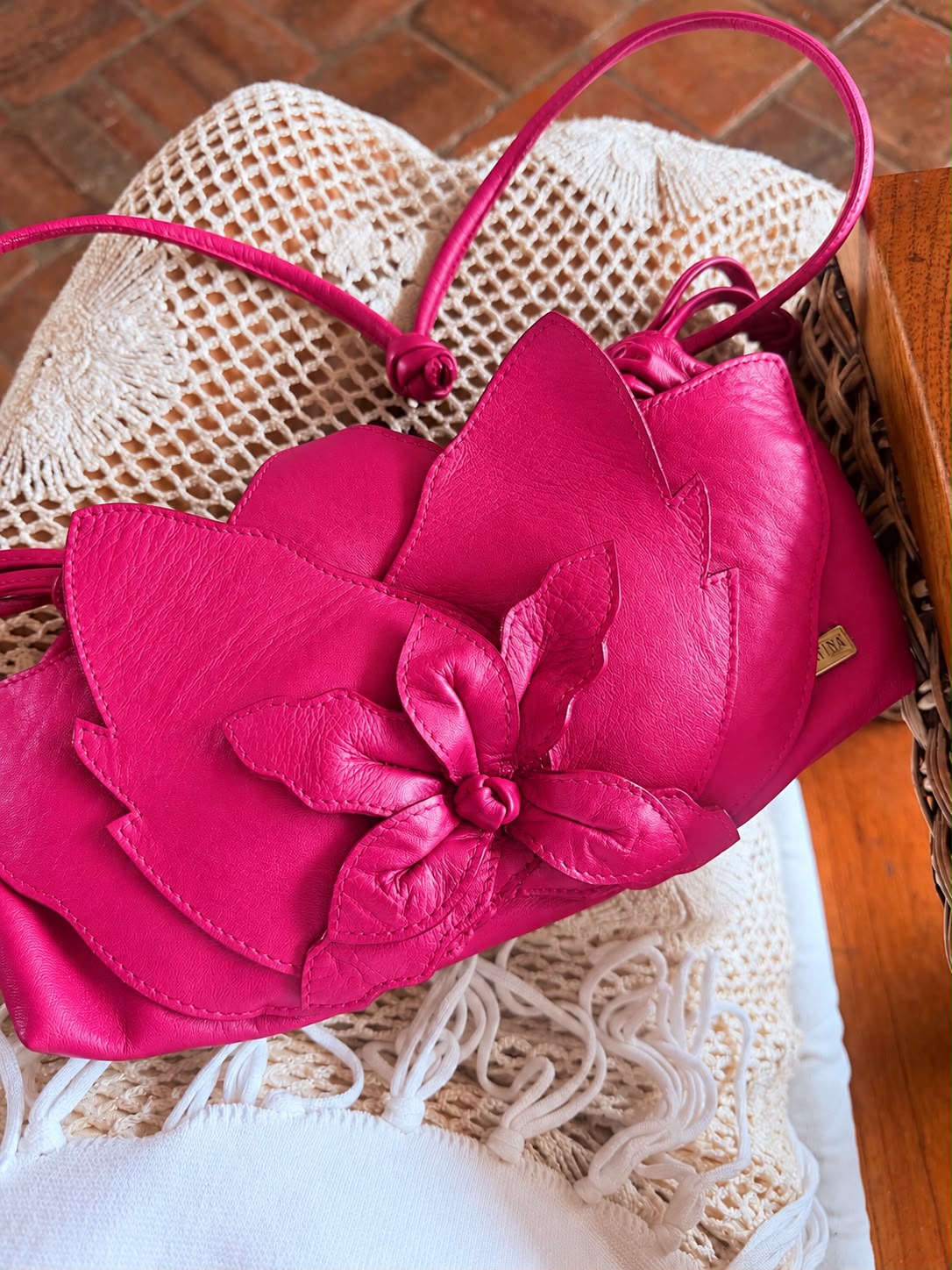BOLSO CACHATINA - FLORECER BAG - CONFECCION MAGNOLIA