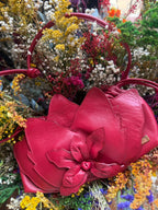BOLSO CACHATINA - FLORECER BAG - CONFECCION ROJO NUEVO