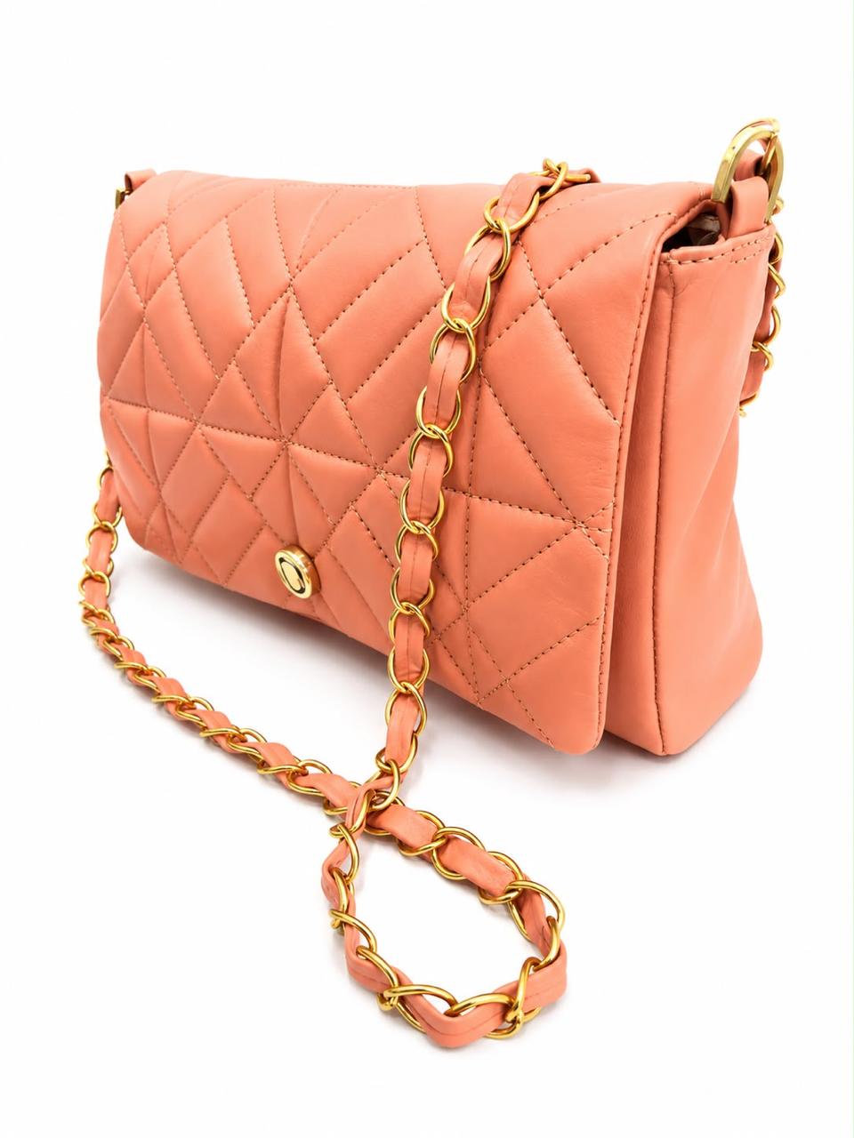 BOLSO CACHATINA - KLOE BAG - CUERO PERA