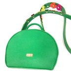 BOLSO CACHATINA - NORI BAG - CUERO VERDE  LOZZA 2