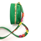 BOLSO CACHATINA - NORI BAG - CUERO VERDE  LOZZA 2