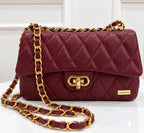 BOLSO CACHATINA - RIVER BAG - BAMBIE BORGOÑA