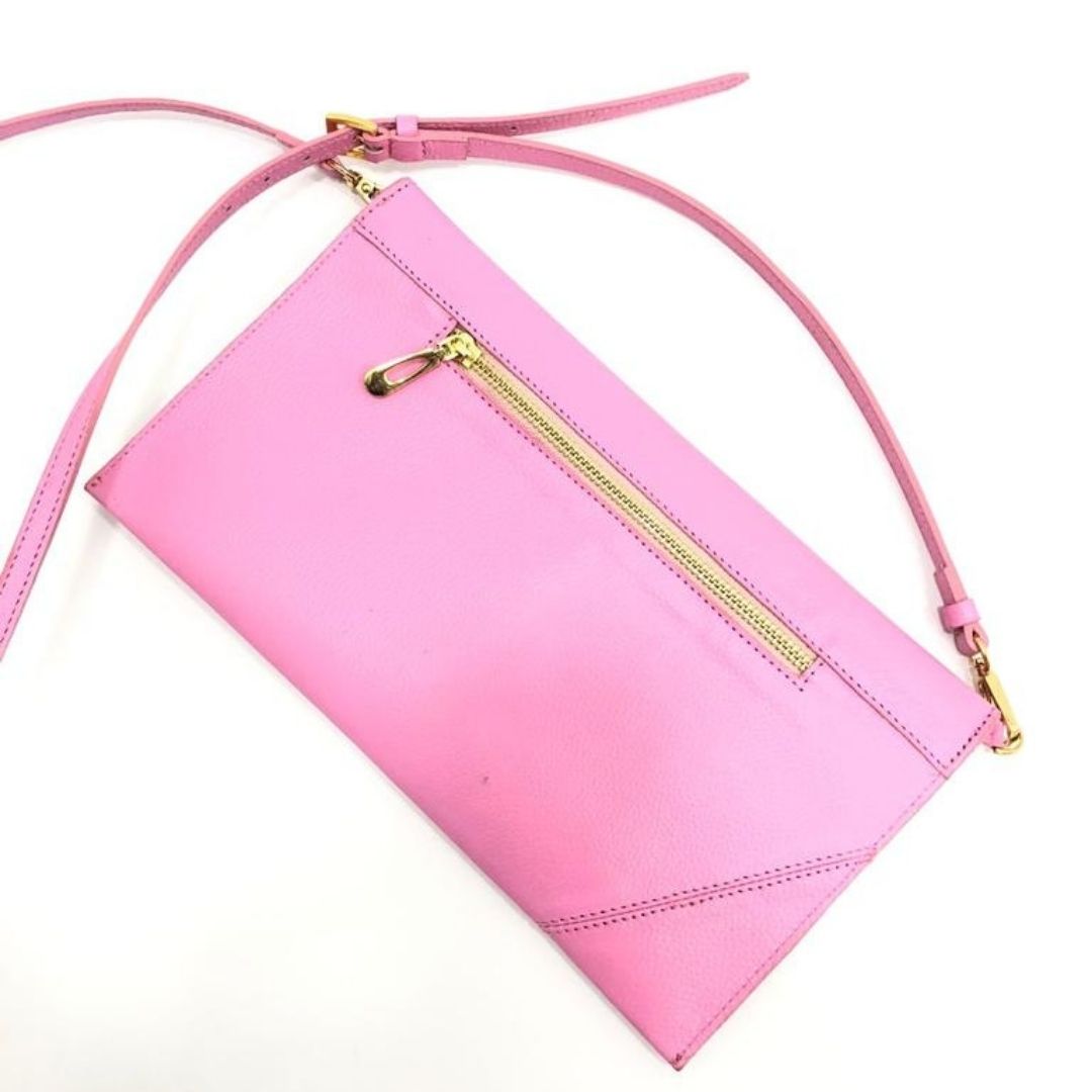 BOLSO CACHATINA - SOBRE FIESTA - CUERO ROSA BARBIE