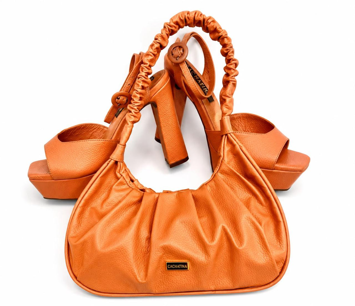 BOLSO CACHATINA - TORY BAG - CUERO PERA