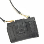 BOLSO CACHATINA - CHAIN BAG - CUERO NEGRO