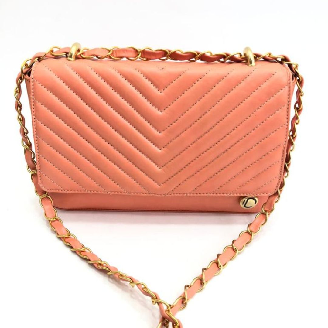 BOLSO CACHATINA - KATRINA BAG - CUERO PERA