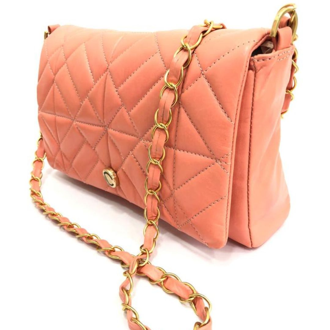 BOLSO CACHATINA - KLOE BAG - CUERO PERA