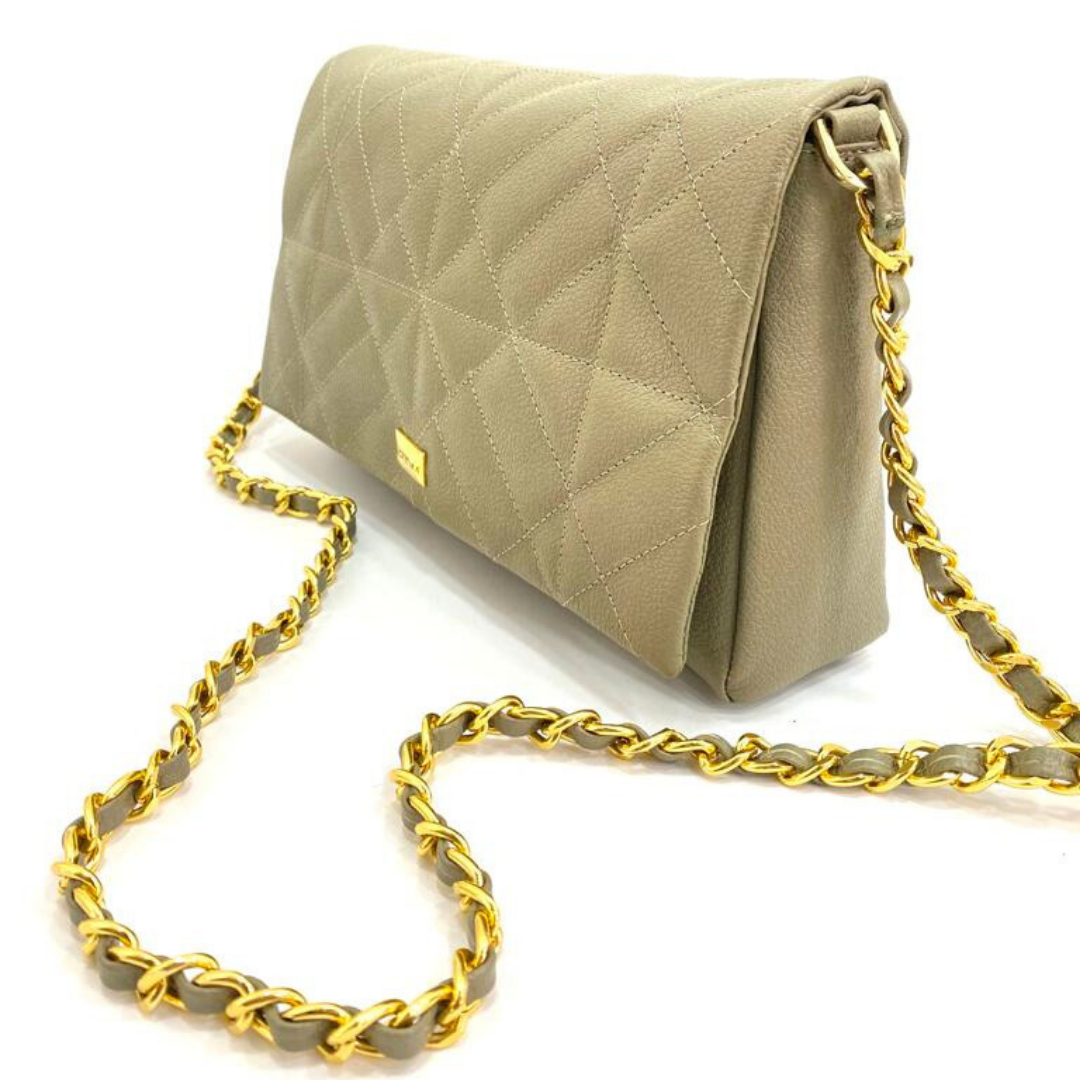 BOLSO CACHATINA - KLOE BAG - CUERO SABILA