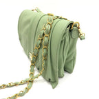 BOLSO CACHATINA - NAELA BAG - CUERO ALOE