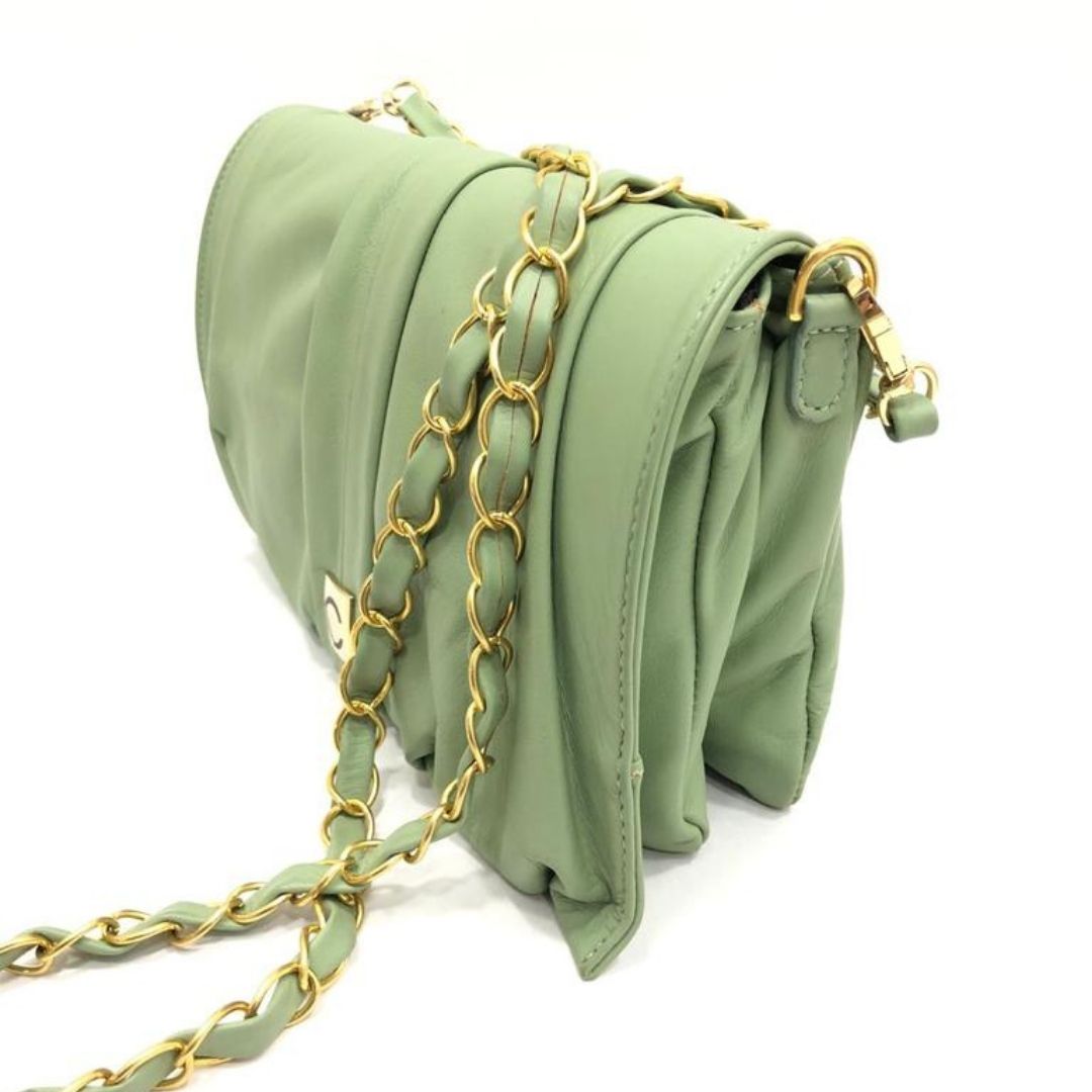 BOLSO CACHATINA - NAELA BAG - CUERO ALOE