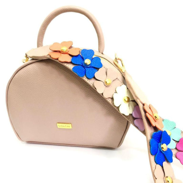 BOLSO CACHATINA - NORI BAG - CUERO TAUPE