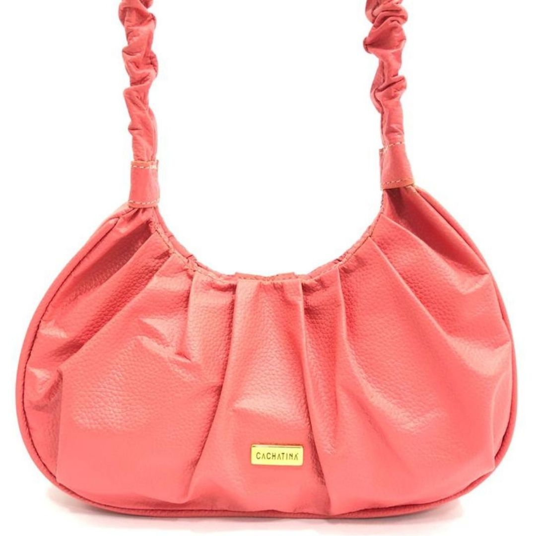 BOLSO CACHATINA - TORY BAG - CUERO CORAL