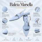 BALETA MARSELLA - BAMBIE AZUL AURA - CALZADO CACHATINA