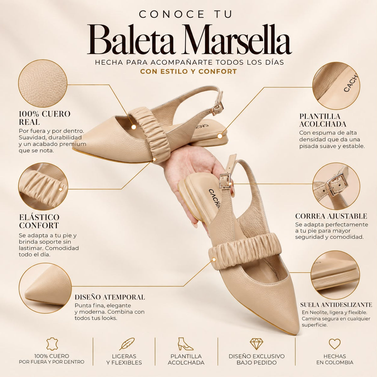BALETA MARSELLA - BAMBIE FRAPPE