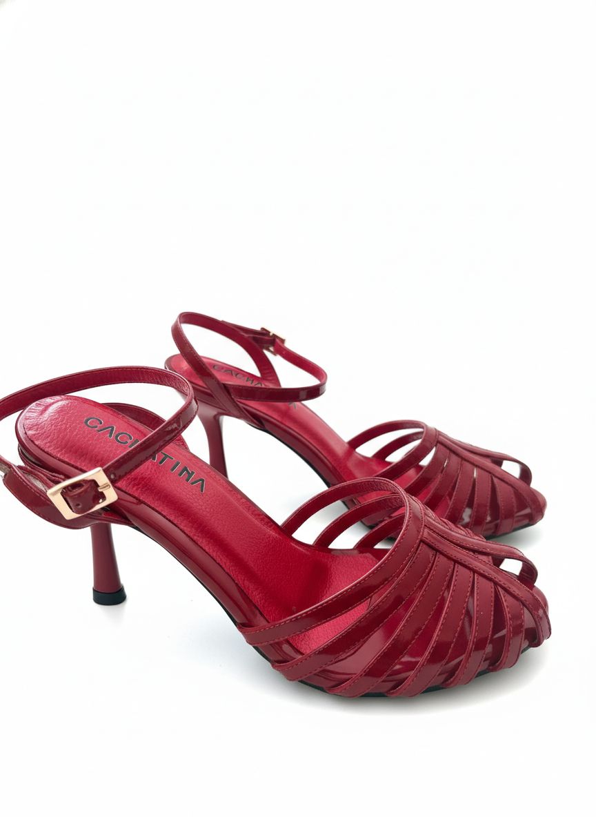 TACON SINGAPUR - CHAROL ROJO - ALTURA 7.5
