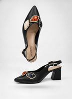 ESTILETO WINGS - BAMBIE NEGRO - ALTURA 5.5