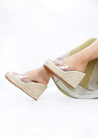 PLATAFORMA CRIS STORE - BAMBY TALCO X ACETATO - ALTURA 7.5 (10 CM)